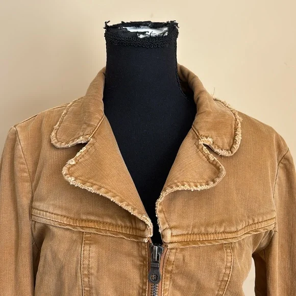 Free People "Feel Good Brenda" denim Size Small - Picture 5 of 11